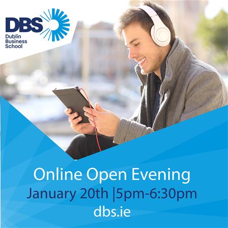 DBS Online Open Evening | Jan 20th