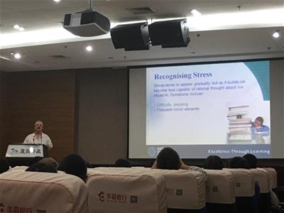 James Browne Lecturing
